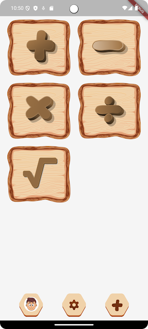 Wooden Math Game Screenshot 0