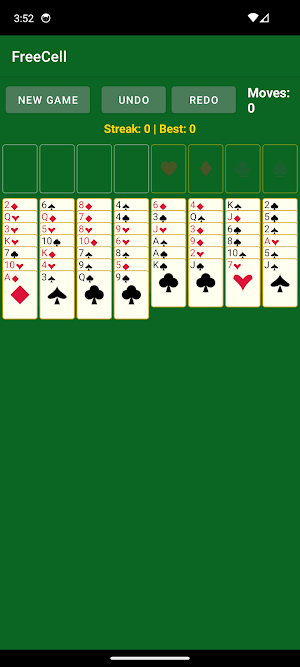 PG FreeCell Screenshot 1