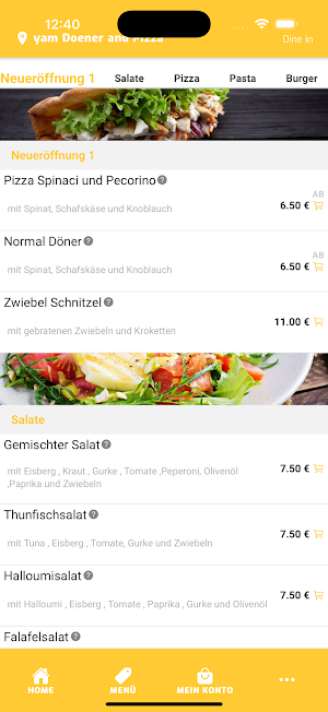 Yam Döner & Pizza Screenshot 2