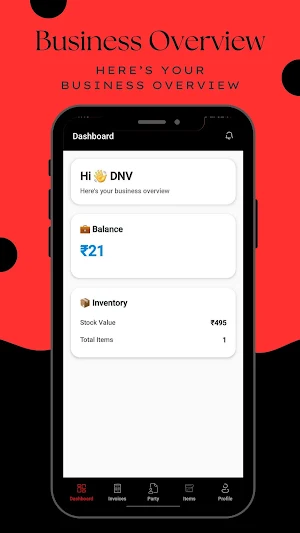 My Hisab Invoice Billing App Screenshot 0