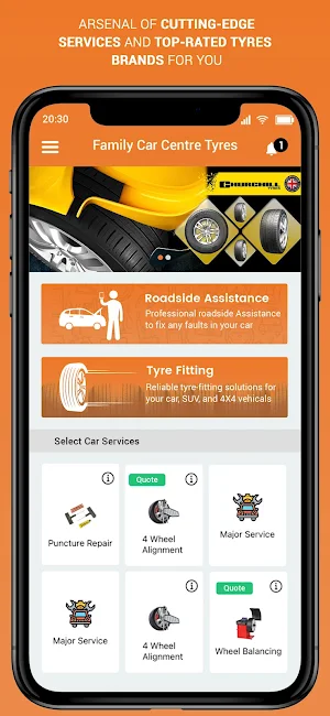 Family Car Centre & Tyres Screenshot 0
