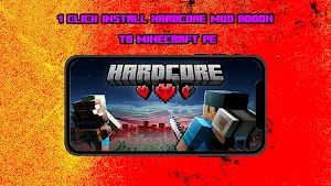 Hardcore Mod Addon Minecraft Screenshot 0