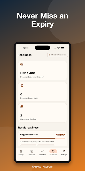 Garage Passport — Car Vault Screenshot 3