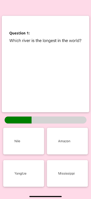 MissQuiz - Quiz & Trivia game Screenshot 2