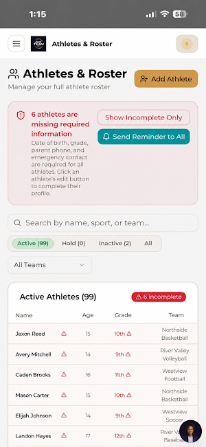 OneTeam360 - Team Management Screenshot 3