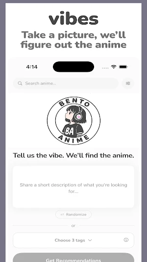 Bento Anime: Track & Scan Screenshot 1