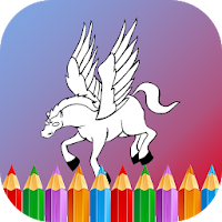 Super Hero Coloring Pages Game for kids 🔱