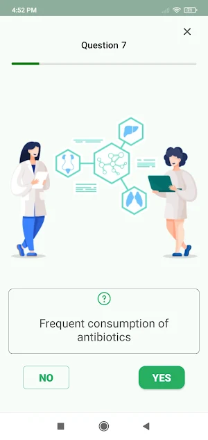Health Test Screenshot 2