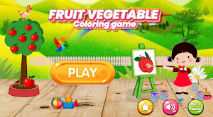 Coloring Fruit Vegetable Screenshot 3