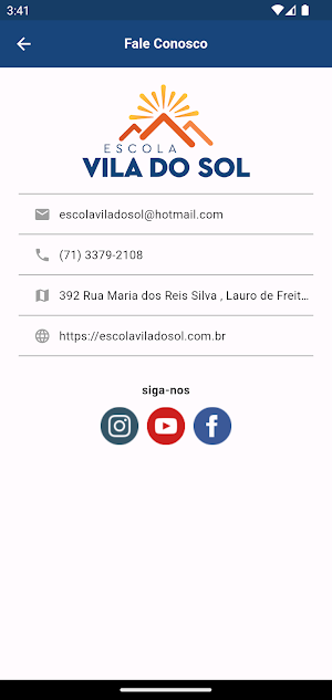 Escola Vila do Sol Screenshot 3