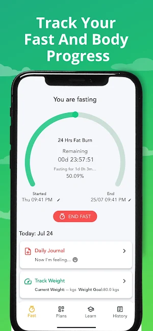 Fastio -Intermittent Fasting Screenshot 1