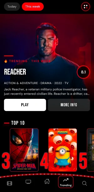 Streamex - Watch Movies & TV Screenshot 1