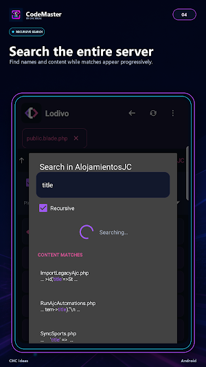CodeMaster: Mobile Code Editor Screenshot 3