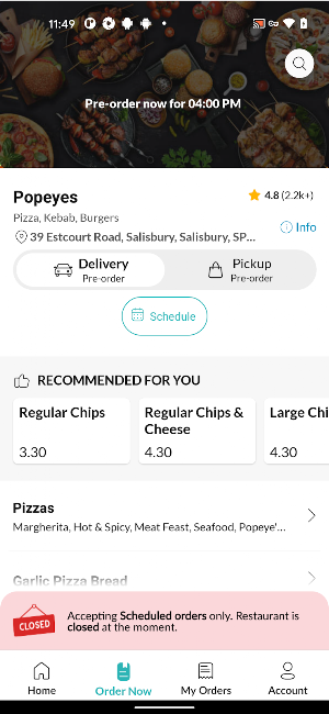 Popeyes Screenshot 2