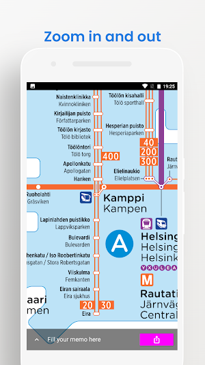 Helsinki Metro Travel Guide Screenshot 2