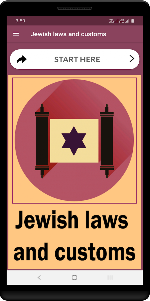 Jewish laws and customs Screenshot 0