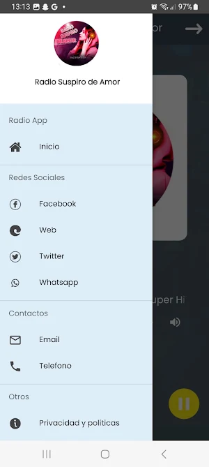 Radio Suspiro de Amor Screenshot 0