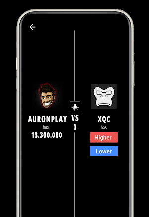 Higher or Lower : all games Screenshot 3
