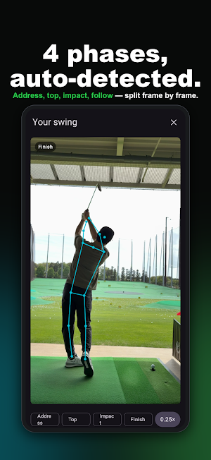 SwingDiff: Golf Swing Analyzer Screenshot 1