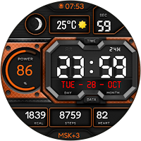 Flux Digital Watch Face