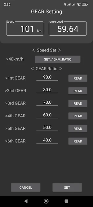 RevShifter Settings Tool Screenshot 3
