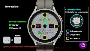JW071 jwstudio watchface Screenshot 2