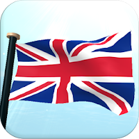UK Flag 3D Free Live Wallpaper