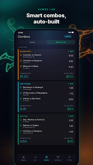 Axiom Edge: Soccer Predictions Screenshot 3