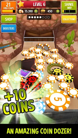 Wild West Chip Dozer - OFFLINE Screenshot 0