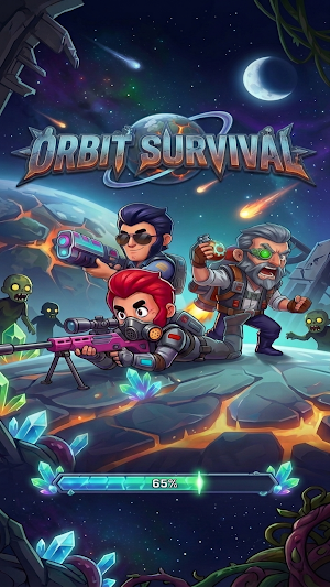 Orbit Survival: Offline Game Screenshot 0