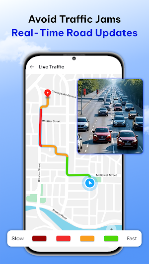 Live Earth Map - GPS Tracker Screenshot 2