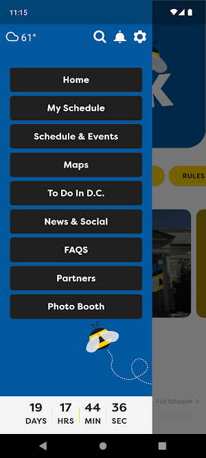 Bee Week Guide Screenshot 1