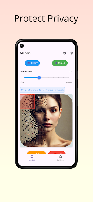 Mosaic - Mosaic Photo Editor Screenshot 1