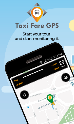 Taxi Fare GPS Screenshot 0