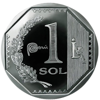 1 Sol Peruano 3D