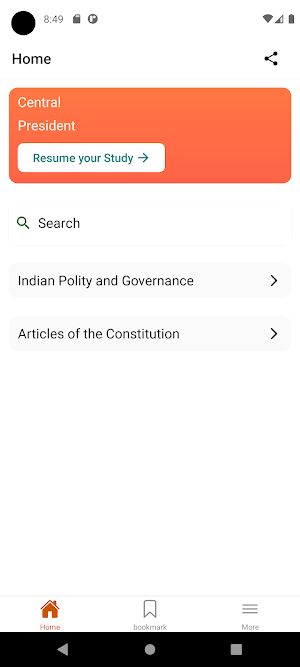 Indian Polity & Articles Prep Screenshot 0