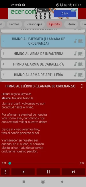 Cancionero Boliviano+ Screenshot 3