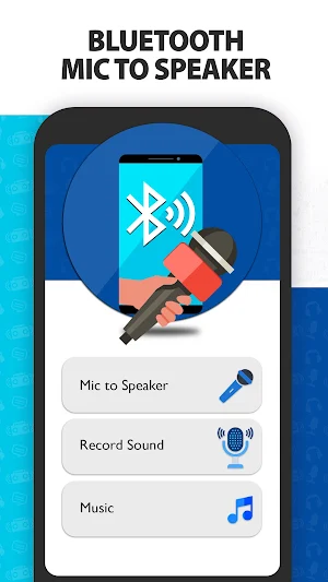 Bluetooth Mic to Speaker Live Screenshot 1
