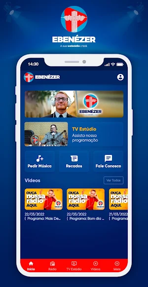 Web Rádio Ebenézer Screenshot 0