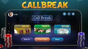Call Break Online Multiplayer Screenshot 0