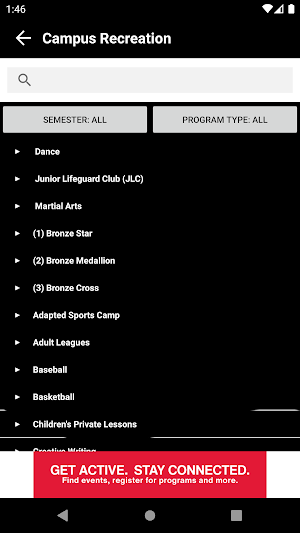 Carleton University Athletics Screenshot 3