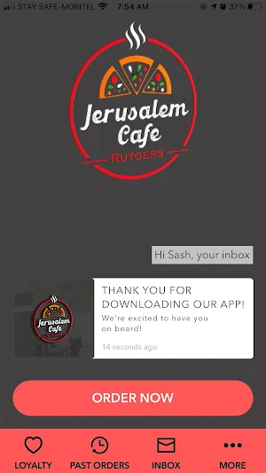 Jerusalem Cafe Screenshot 0