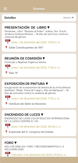 Congreso Sinaloa Screenshot 1