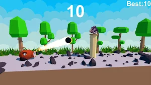 Angry Cannon - Ball Shoot Batt Screenshot 1