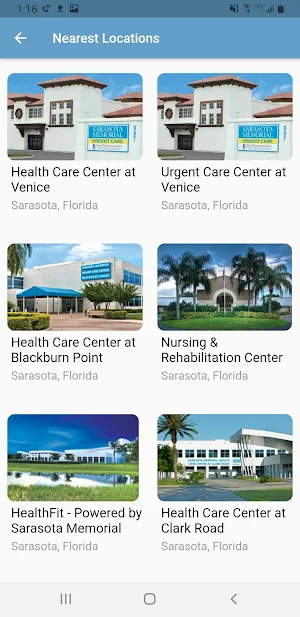 Sarasota Memorial Screenshot 2