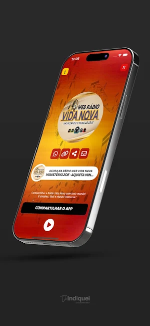 Web Rádio Vida Nova Screenshot 0