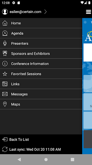 AIEA Annual Conference Screenshot 2