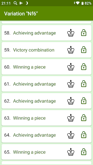 Combinations in the Scandinavian Defense Screenshot 2