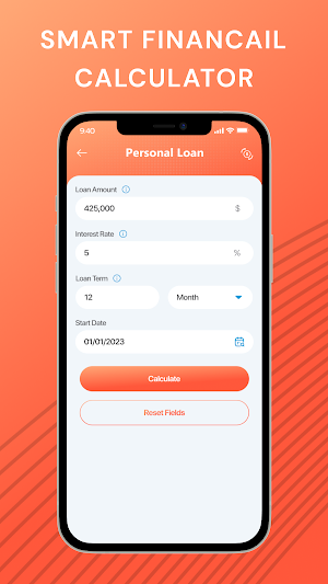 Auto Loan Calculator for EMI Screenshot 2