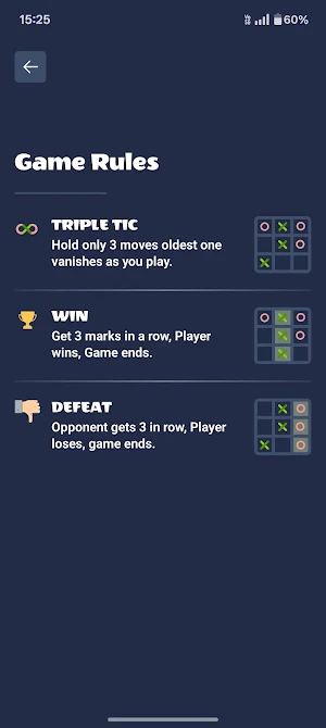 Tic Tac Toe - Infinite mode Screenshot 1